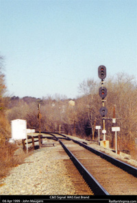 C&O Railway signal: EE Brand (WAS)